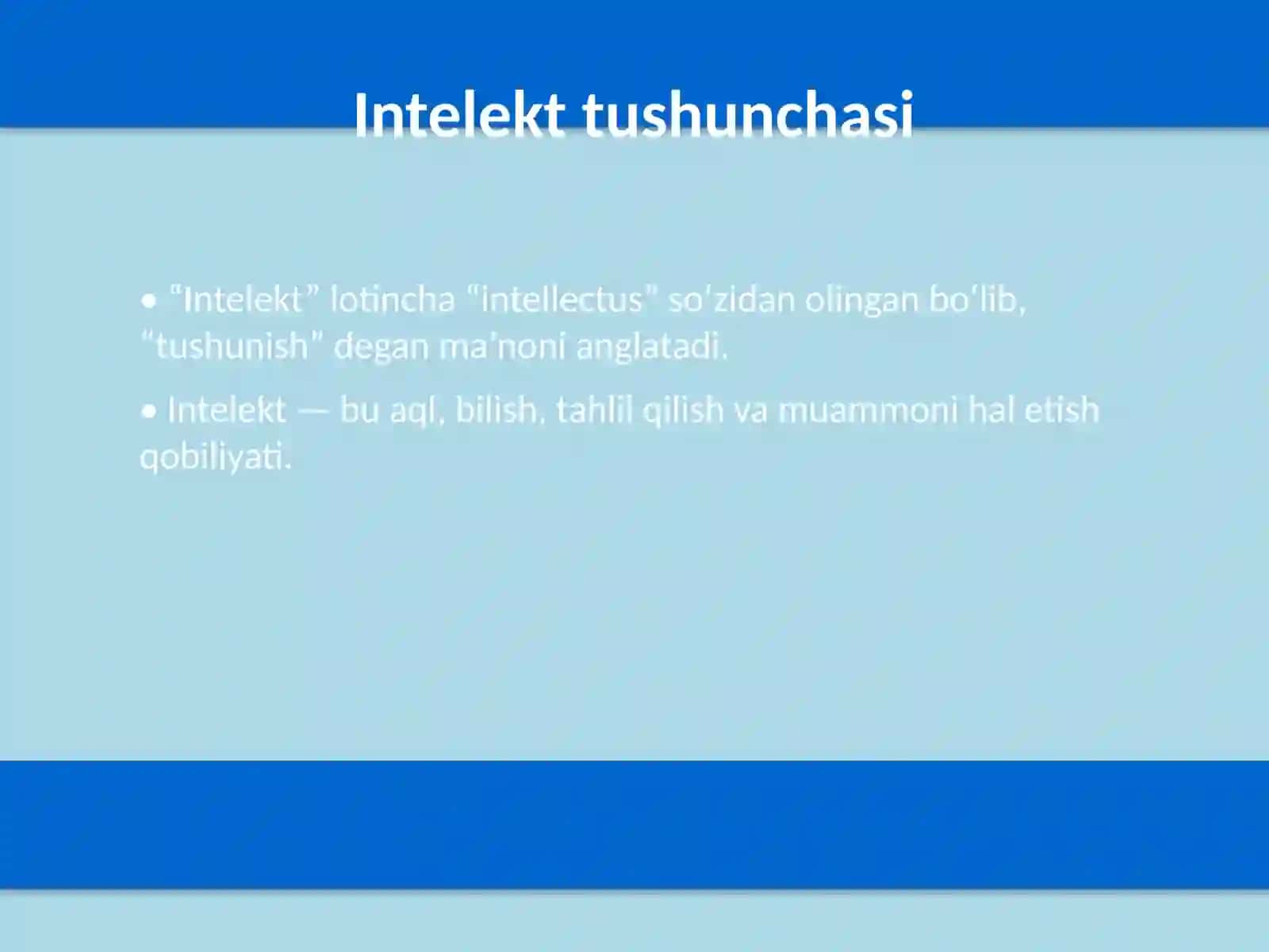 Intelekt va kreativlik 3