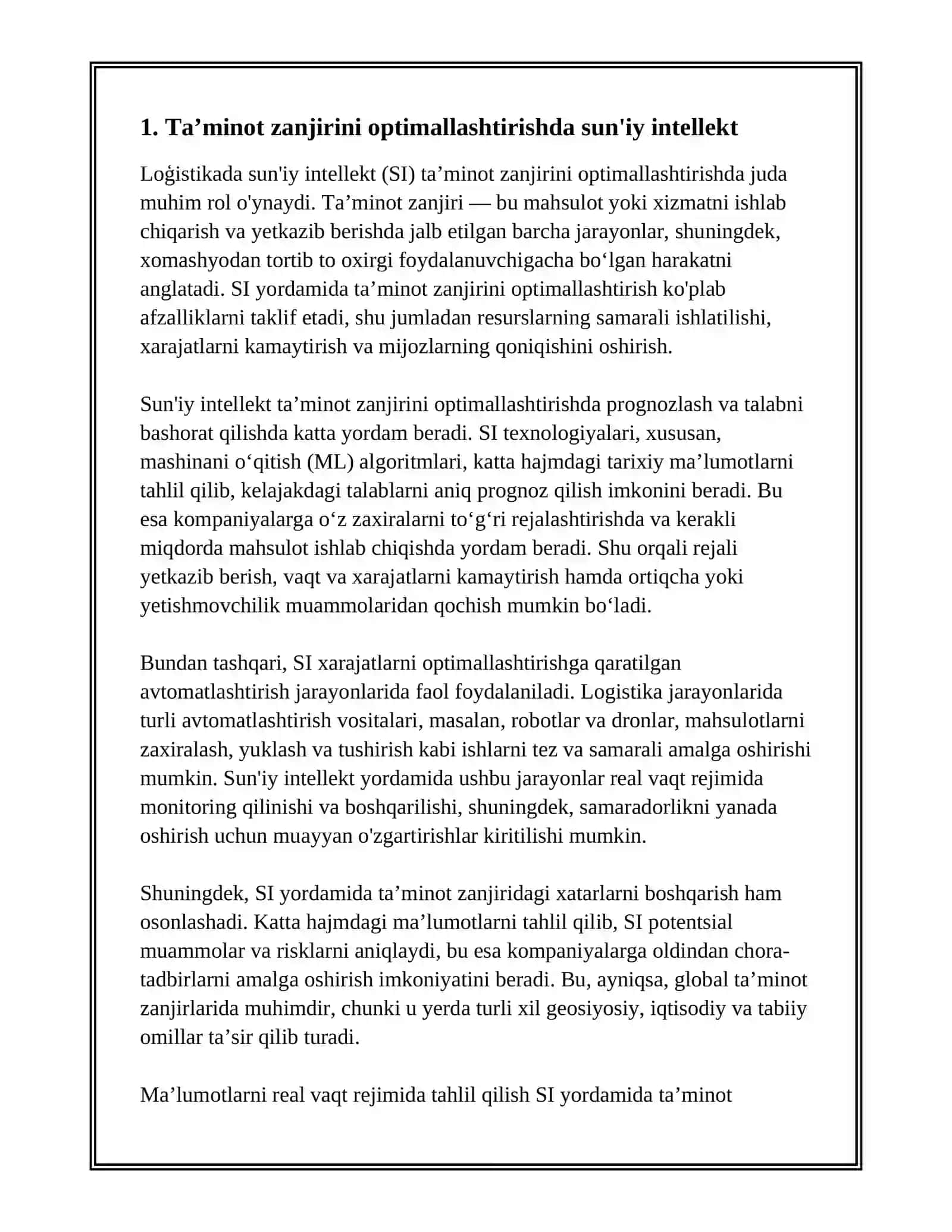 LOGISTIKADA SUN'IY INTELLEKT 3