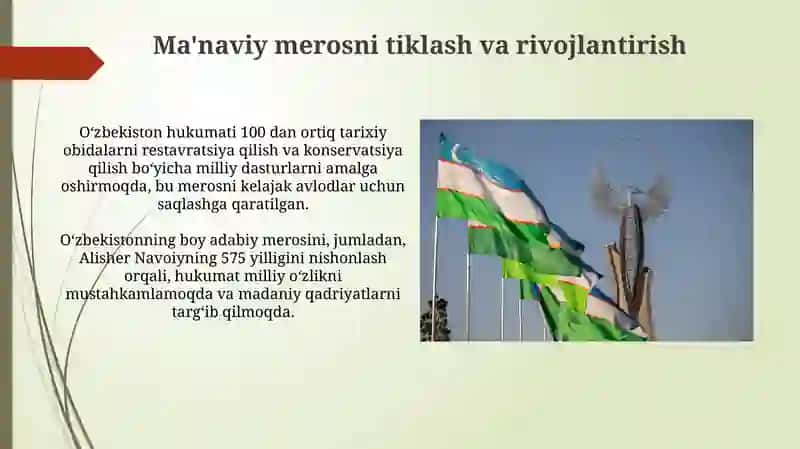 Ma'naviy O'zbekiston 3