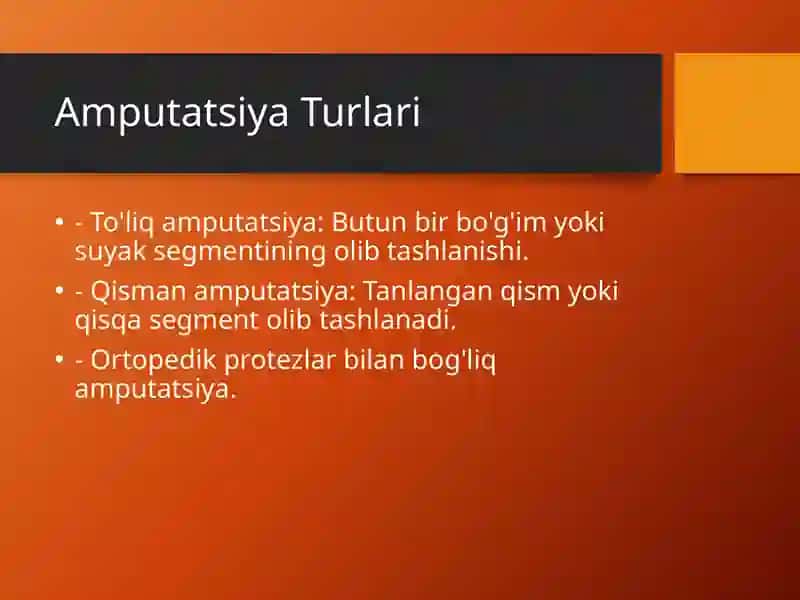 Bolalarda amputatsiya xususiyatlari 3