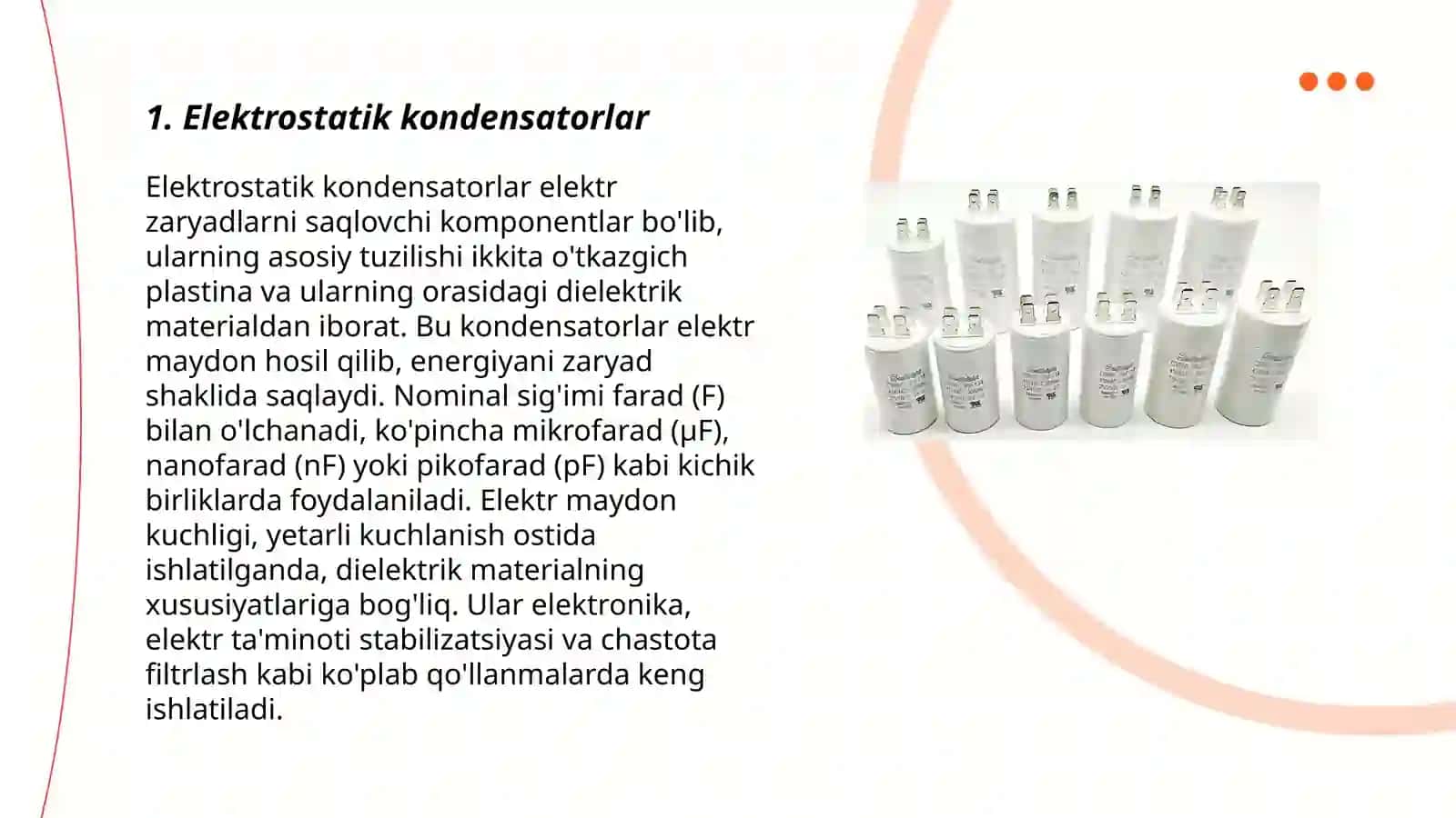 Elektrostatik Kondensatorlar 3
