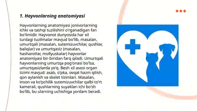 Veterenariyaga oid atama va tushunchalar 3