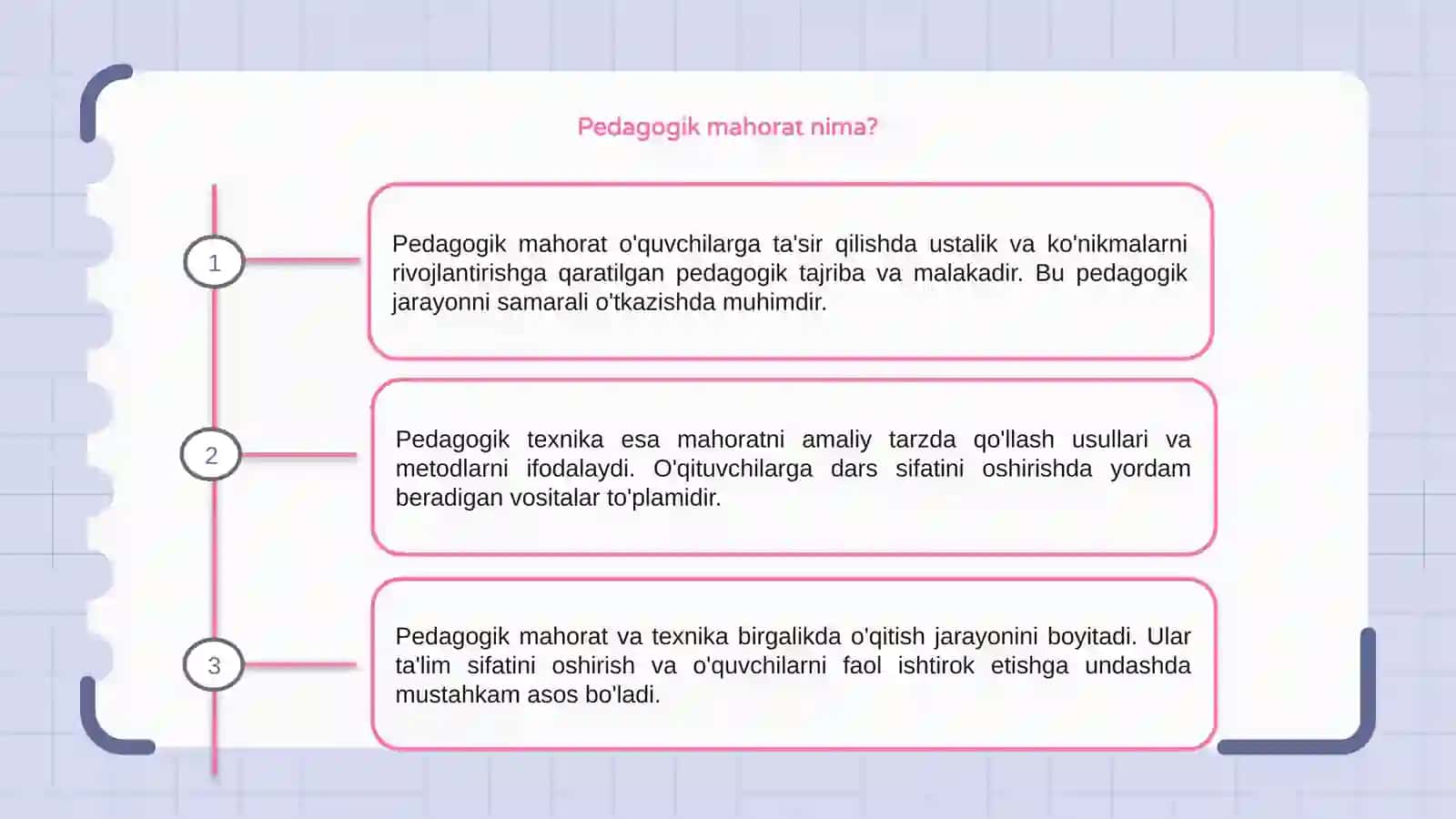 Pedagogik mahorat va pedagogik texnika 3