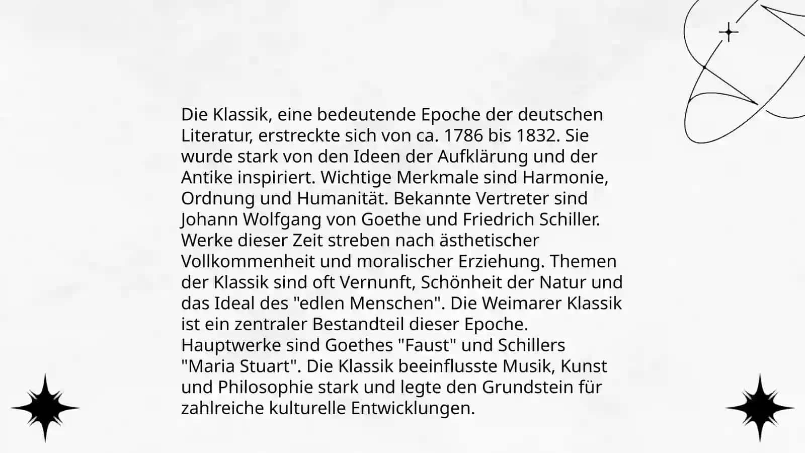 Klassik Literaturepoche: Merkmale, Autoren & Werke 3