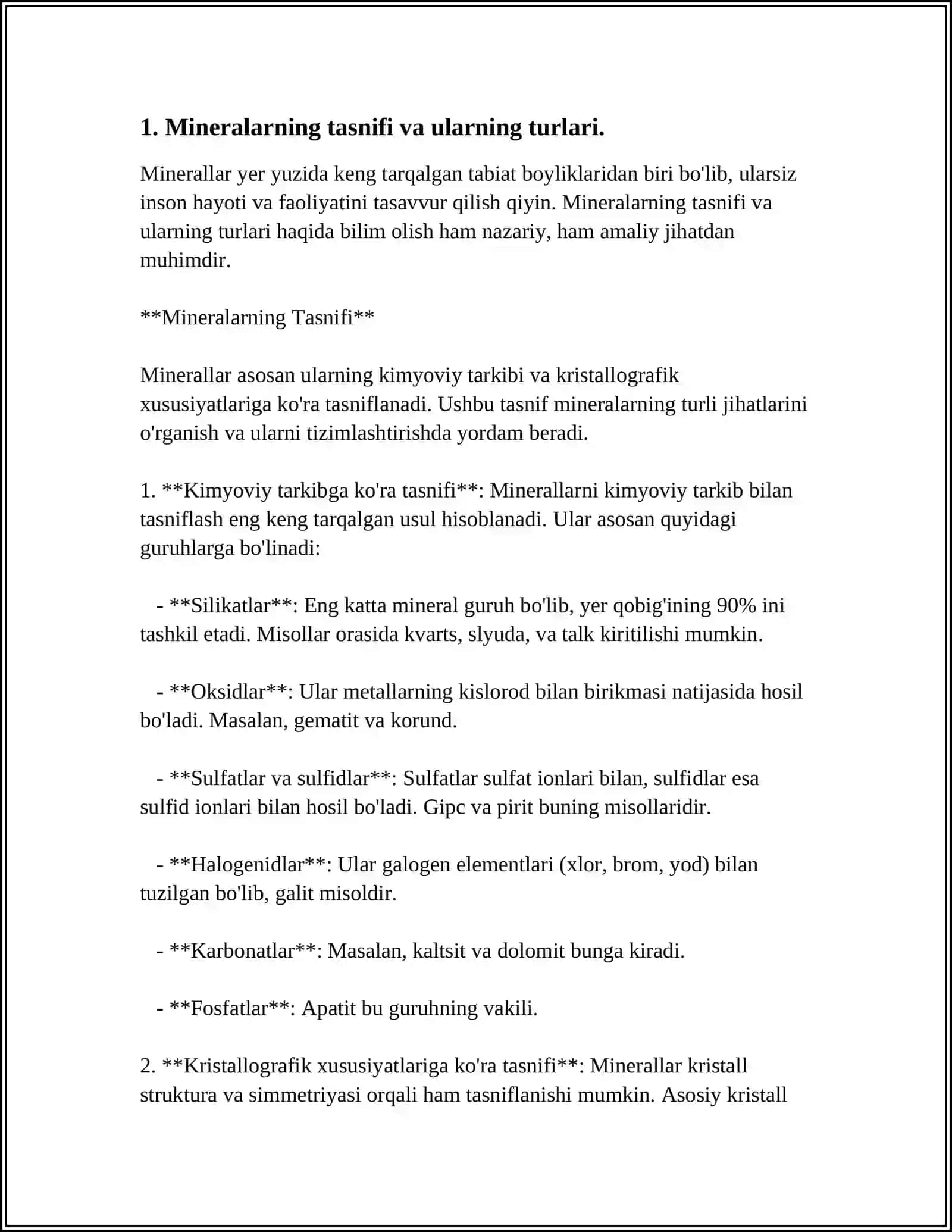 MINIRALLARNING TASNIFI 3