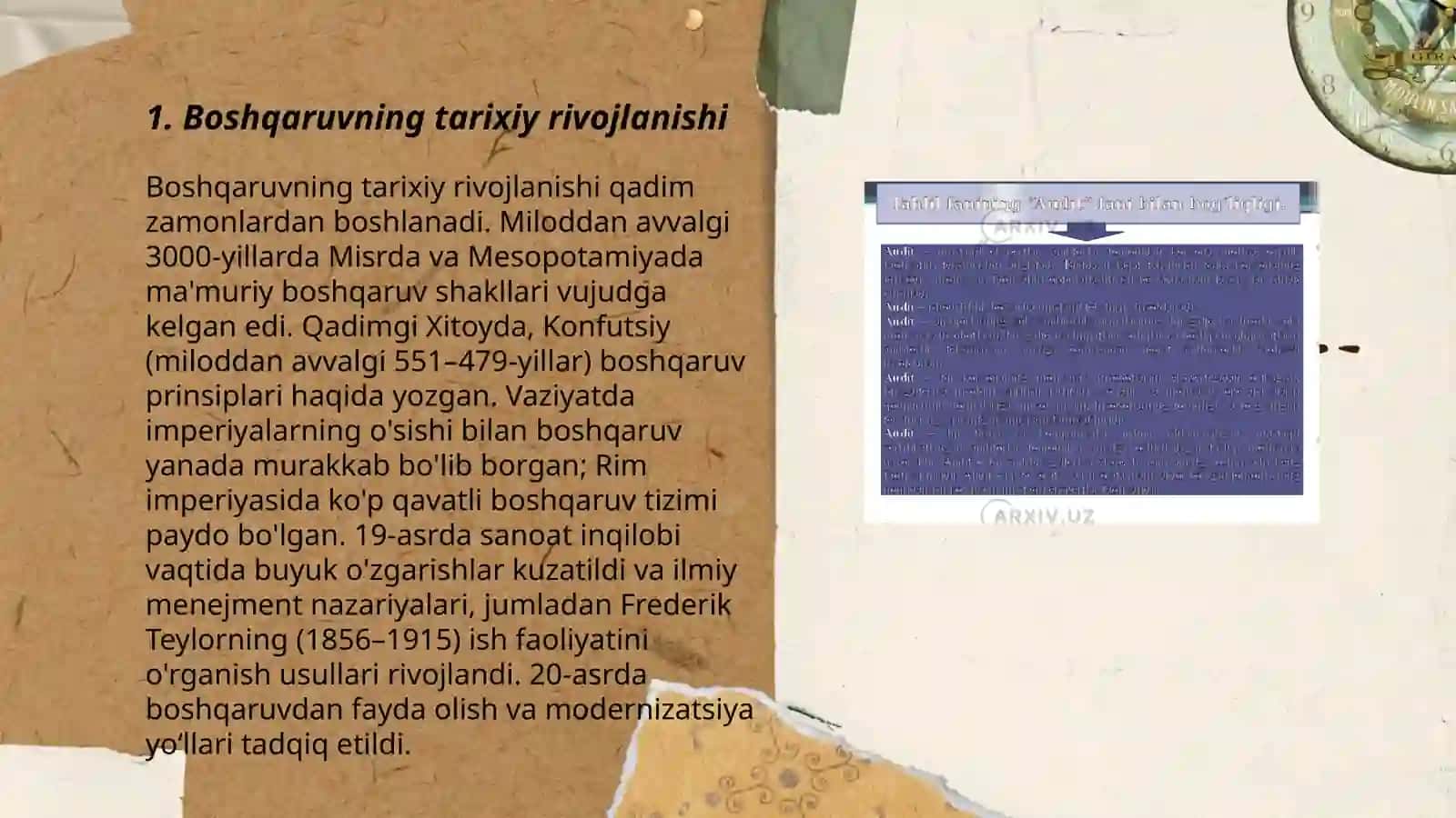 Boshqaruvning nazariy asoslari 3