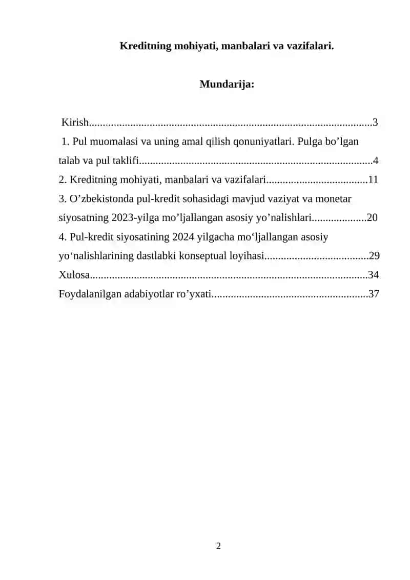 Pul muomalasi iqtisodiyot 3