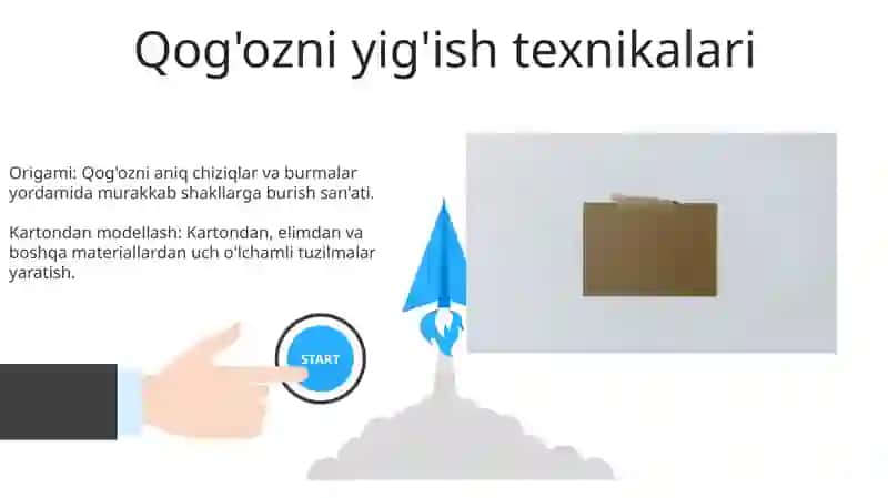 Qog'oz va kartondan maketlar yasash 3