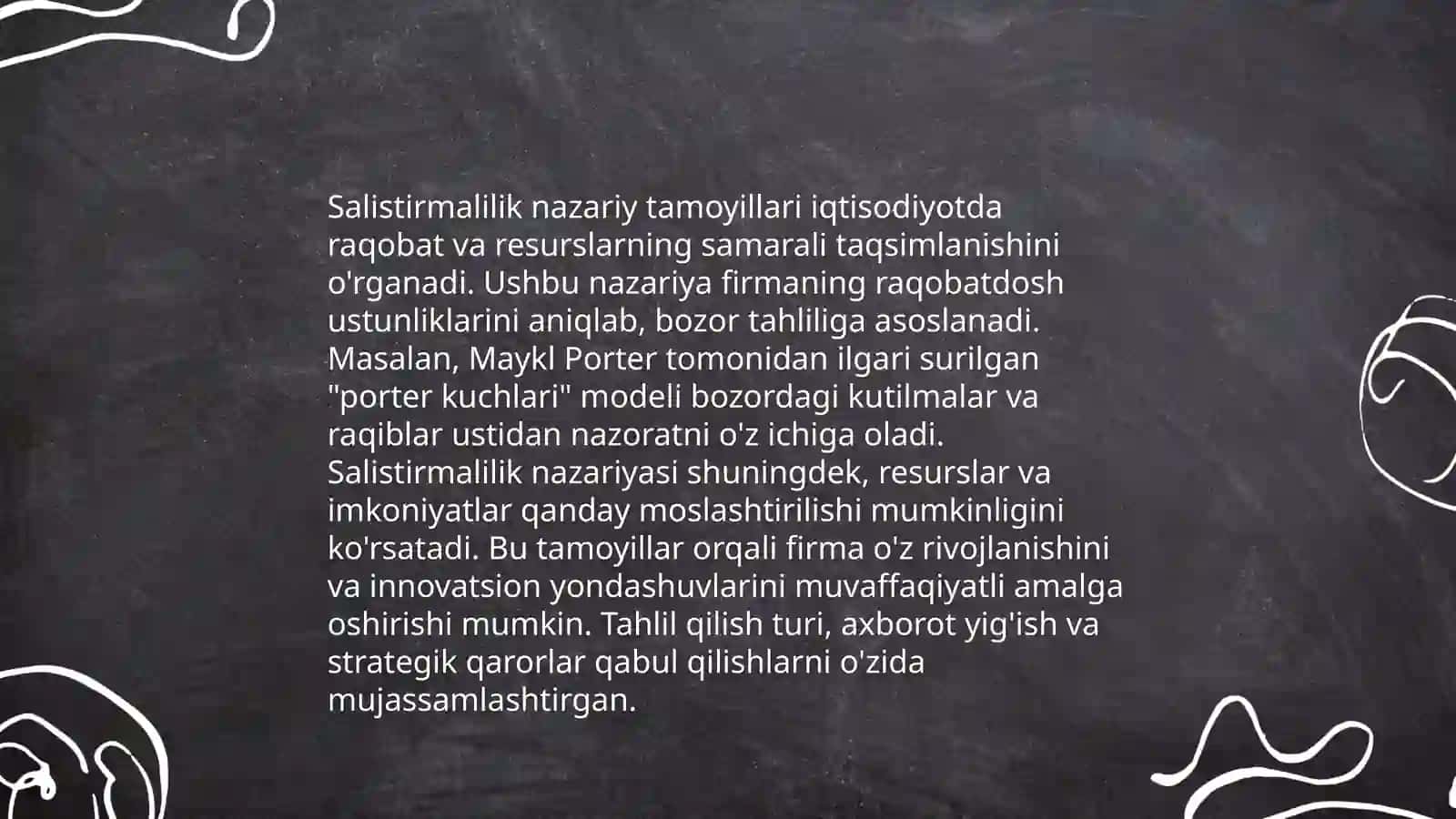 Salistirmaliliq principi elementlari 3