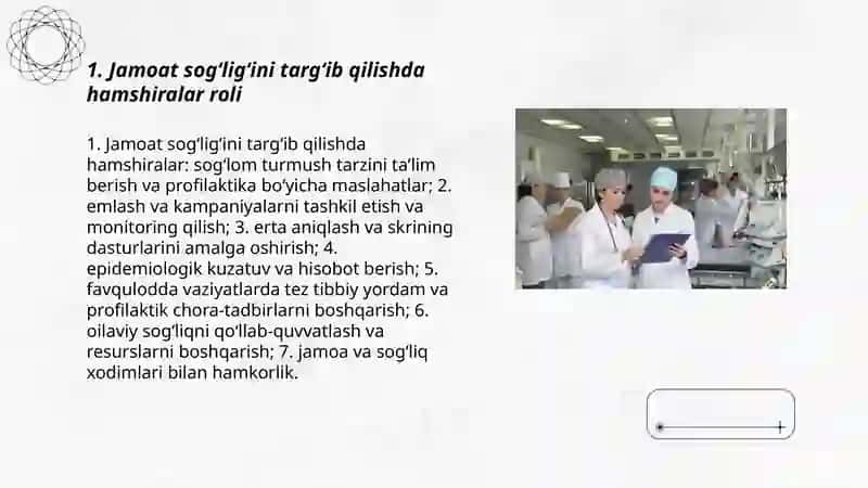 Profilaktikada hamshiralar orni 3