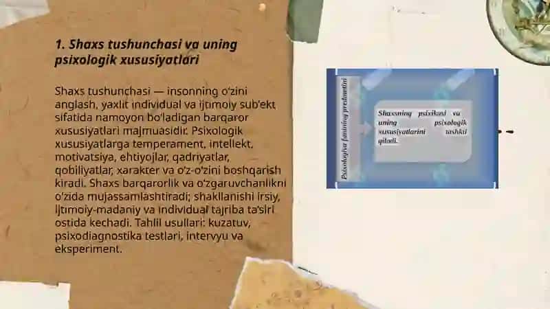 Shaxs psixologiyasi 3