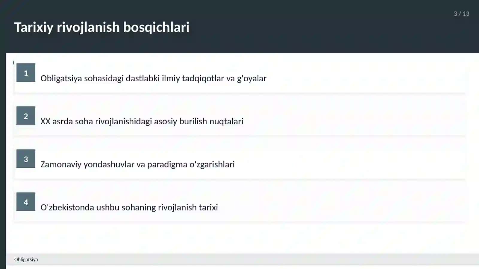 Obligatsiya 3