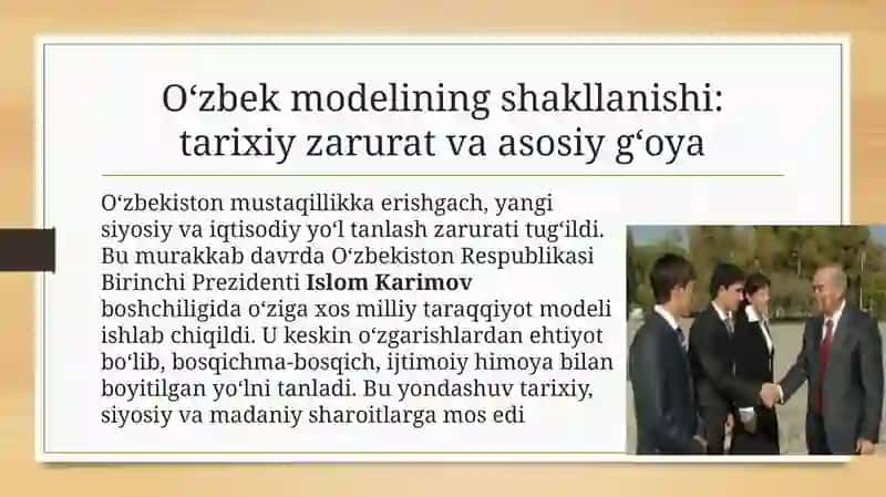 O'zbek modeli 3