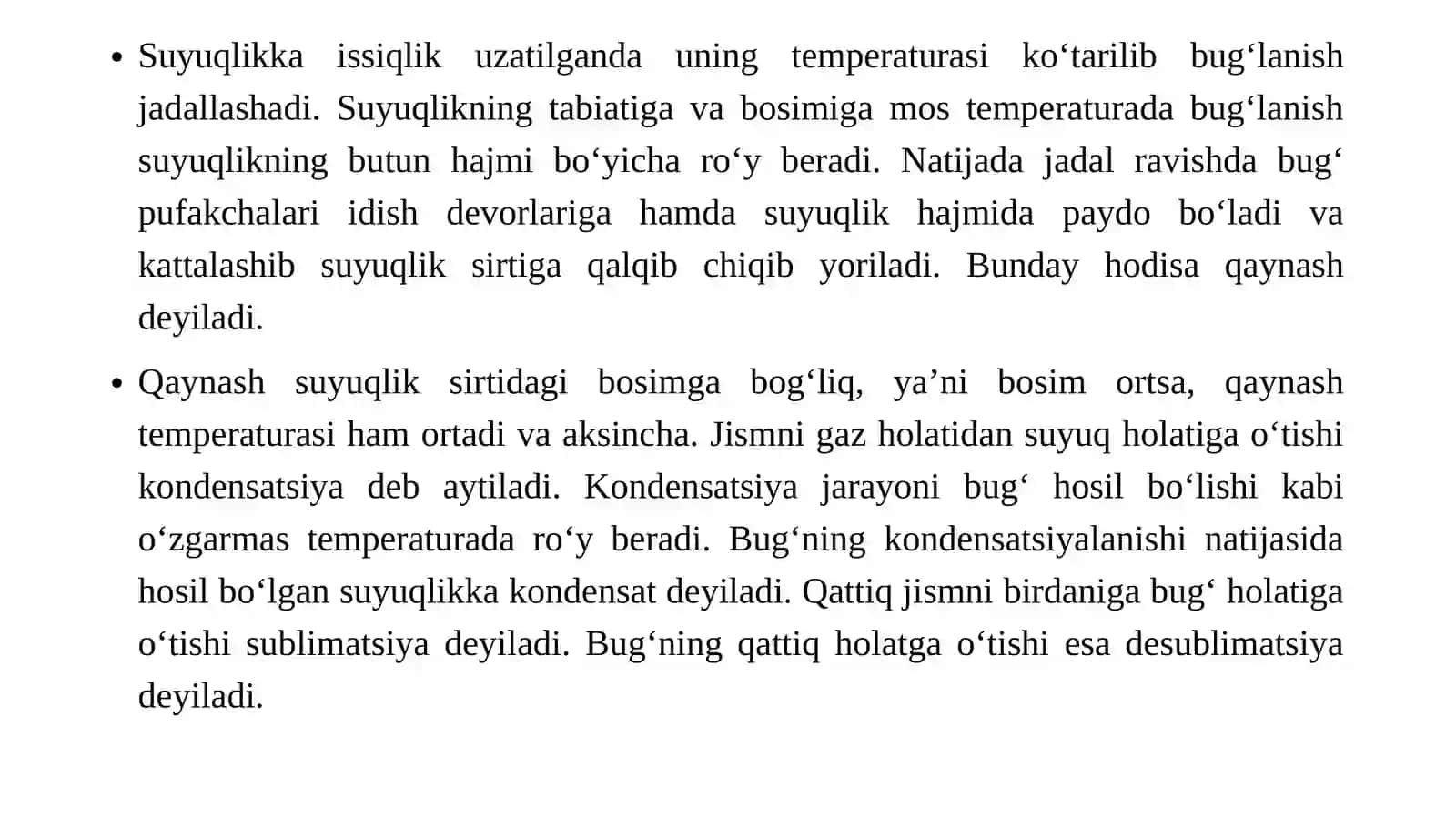 BUG‘NING ASOSIY XOSSALARI 3