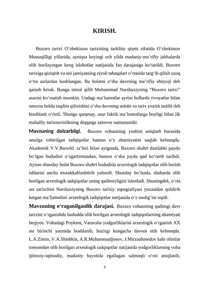 Buxoro vohasi antik davri arxeologik yodgorliklari 3