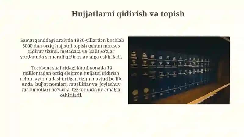 Hujjat turlari va ish yuritish asoslari 3