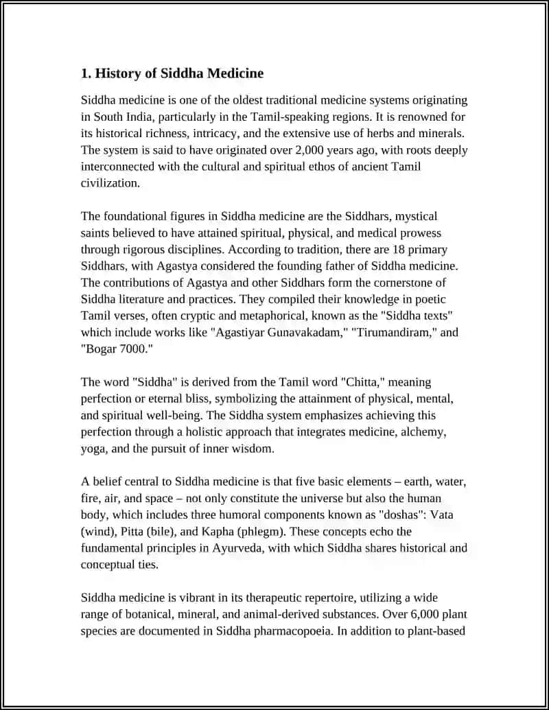 Siddha Medicine 3