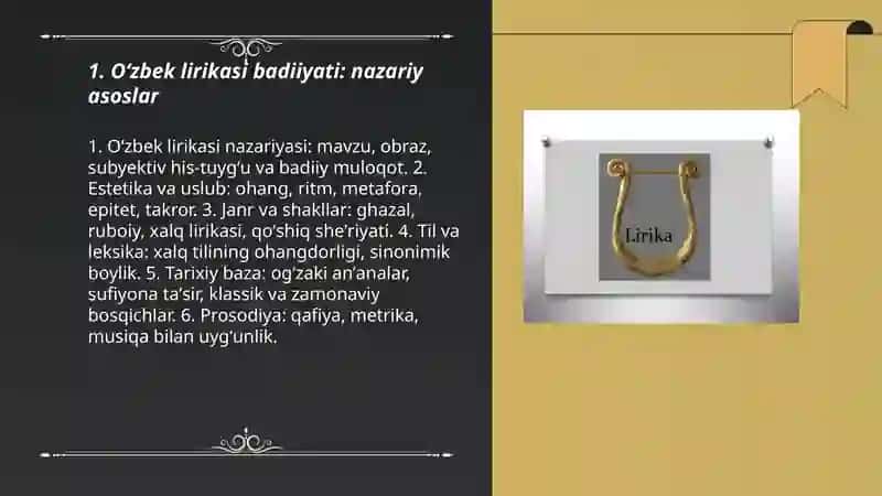 Oʻzbek lirikasi badiiyati 3