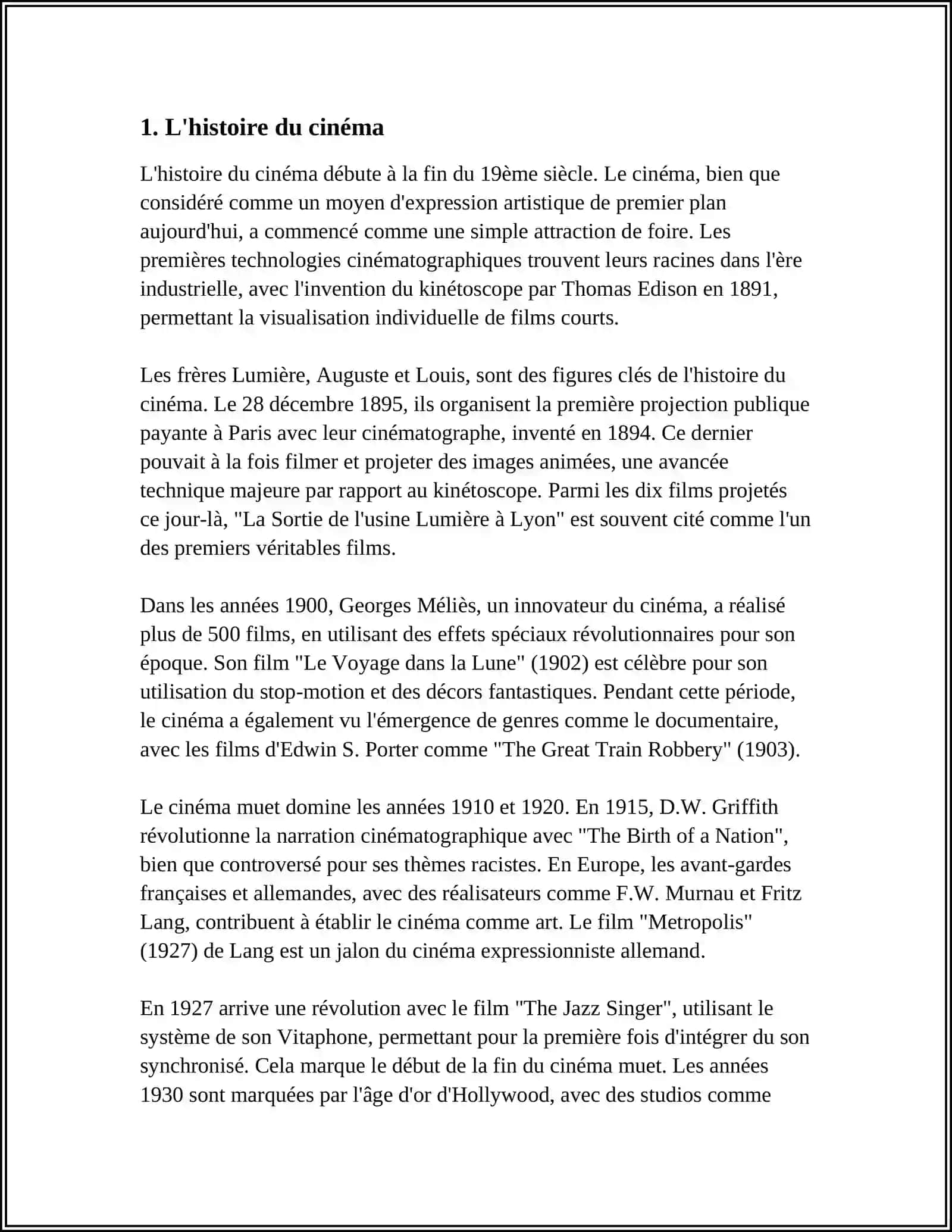 LES FILMS ET LES SÉRIES TÉLÉVISÉES 3