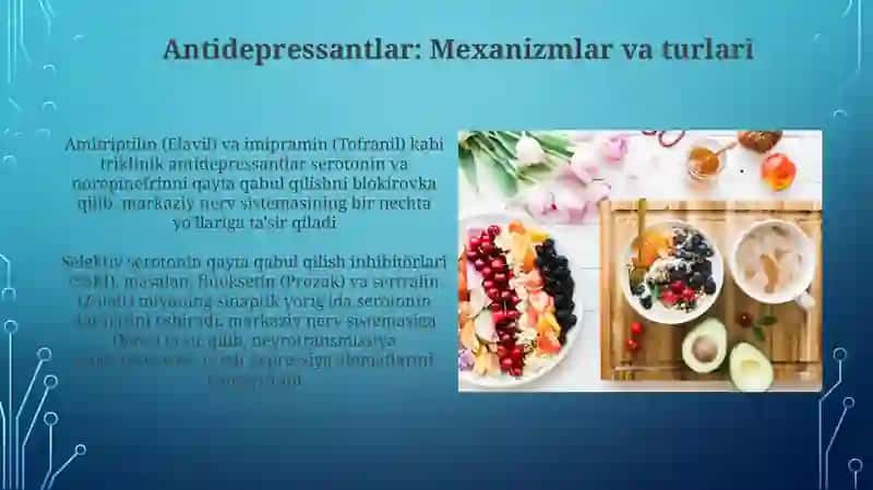 Antidepressantlar: Mexanizmlar va turlari 3