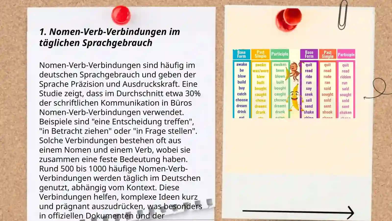 Nomen-Verb-Verbindungen 3
