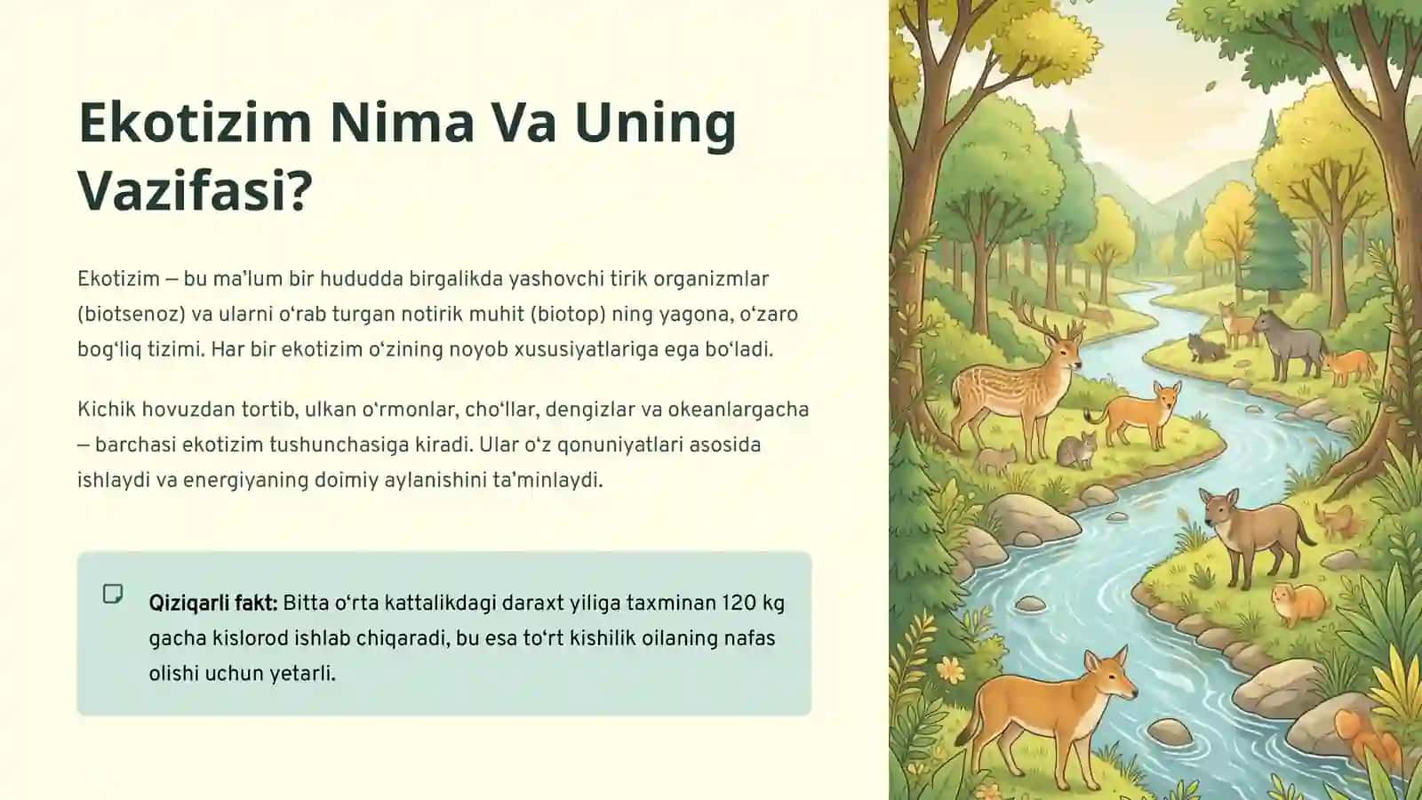 Ekologiya va ekologik muammolar 3