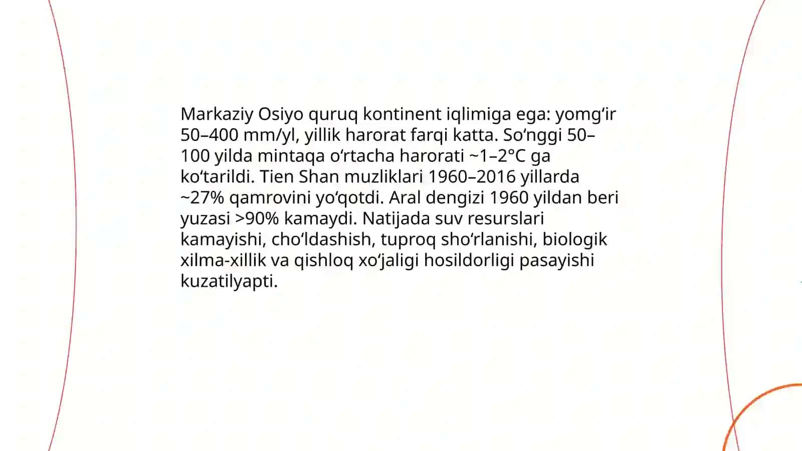 Markaziy osiyo ekalogiyasi 3