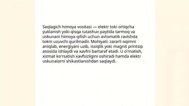 Saqlagich himoya vositasi 3