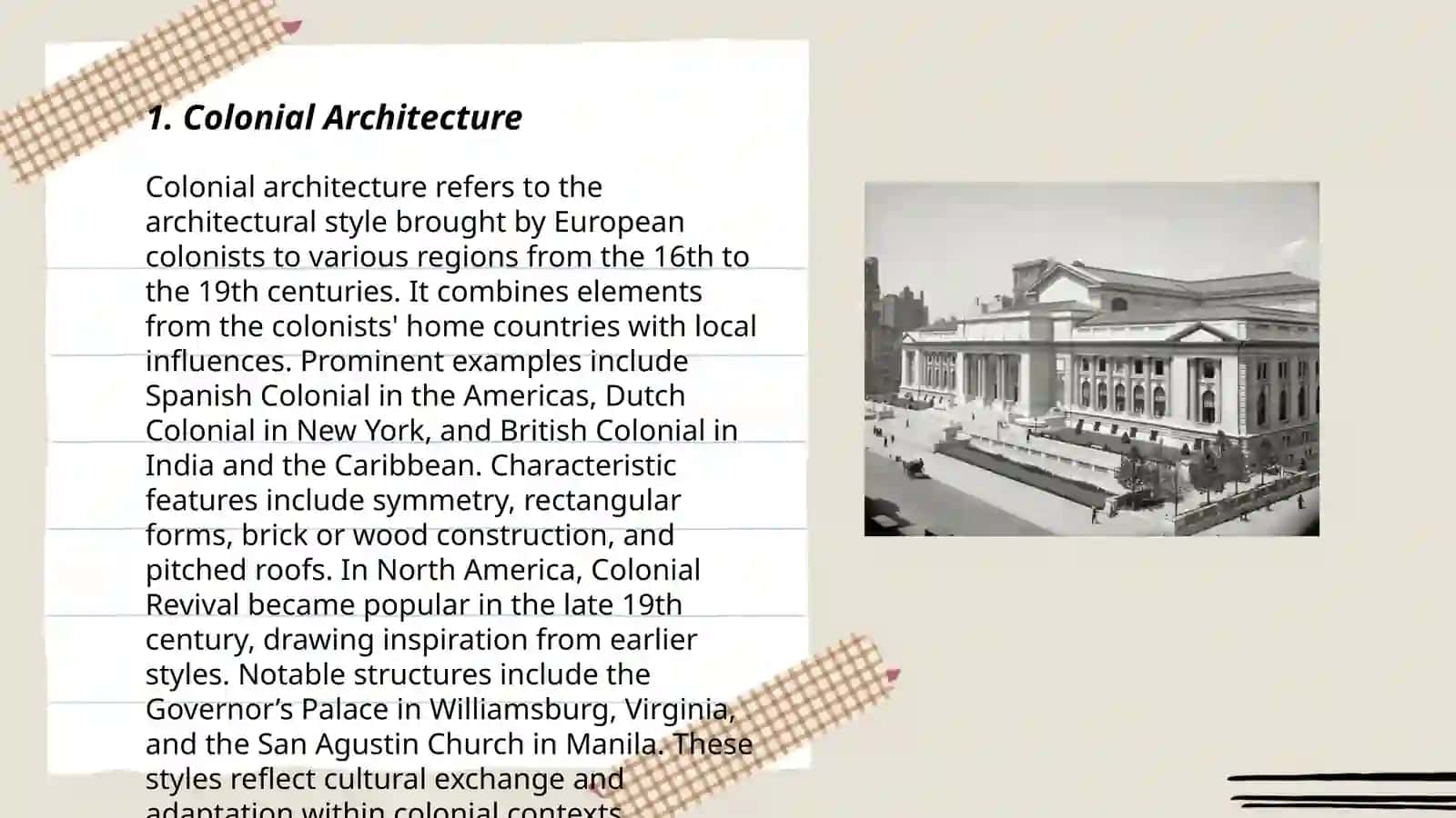 Colonial Architecture 3