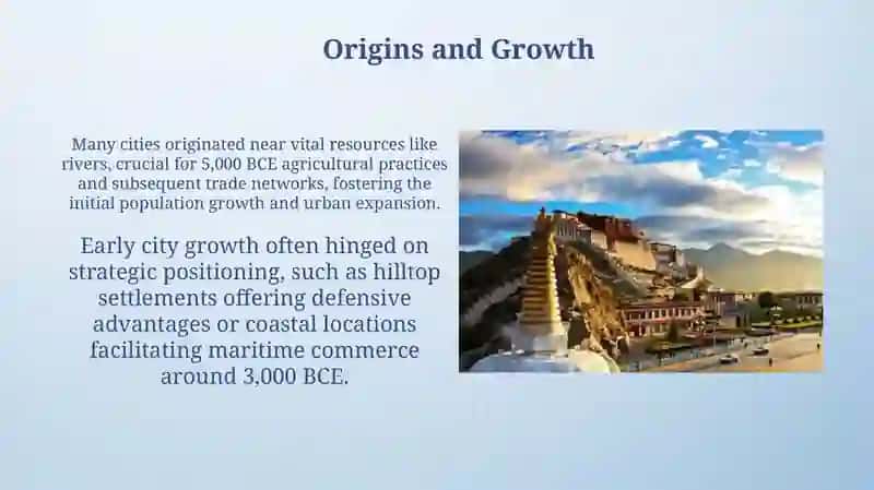 Popular cities. The history of the city 3