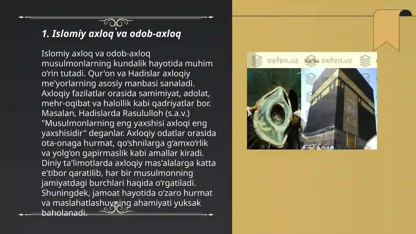Islom dini va òzbekona tarbiya 3