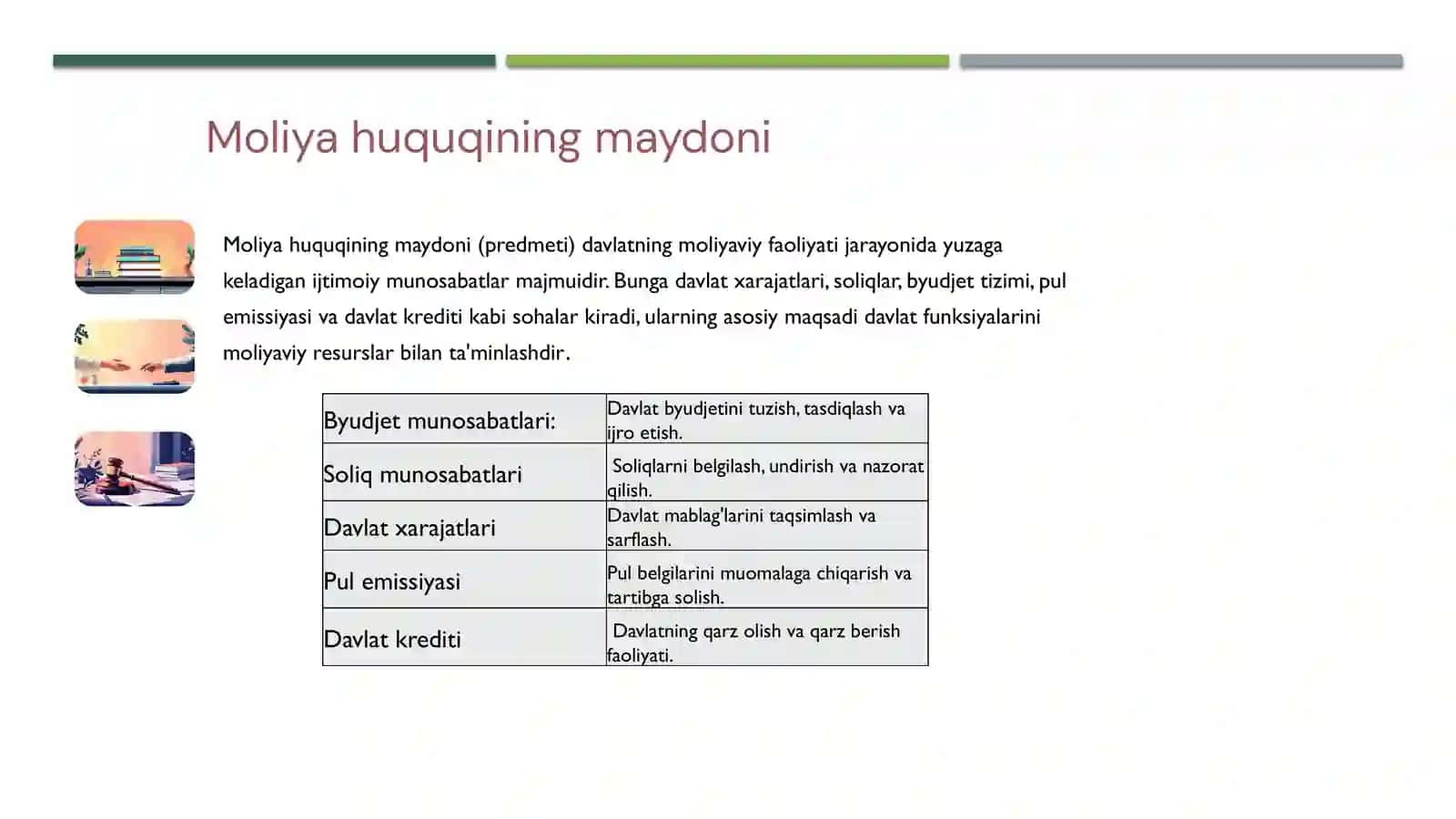 Moliya huquqi 3