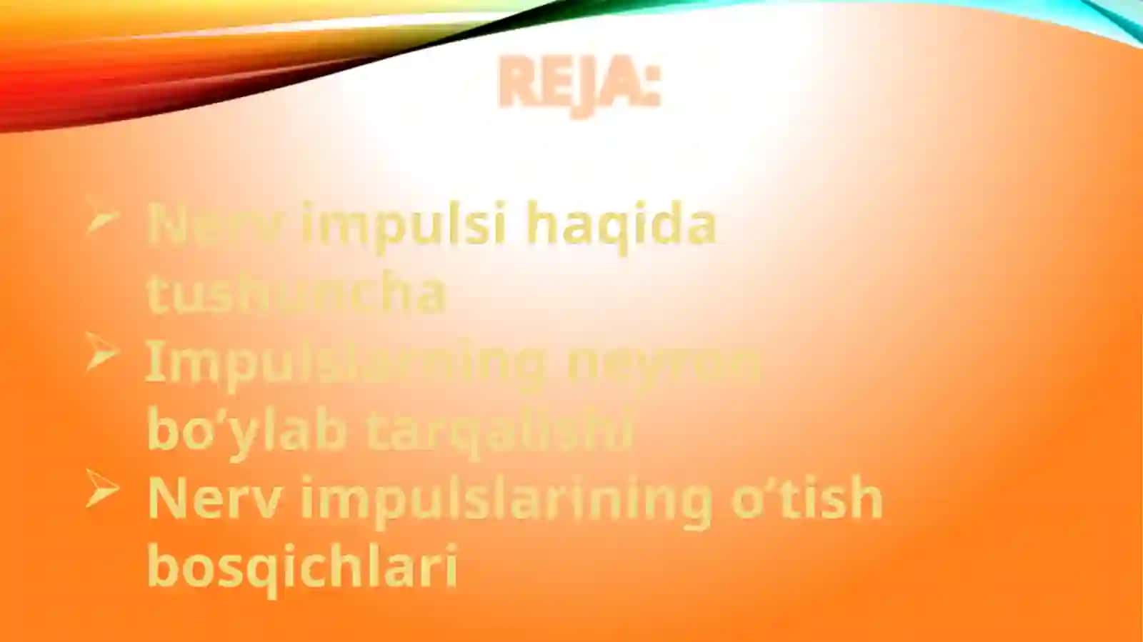 Nerv Impulslarining O'tish Mexanizmlari 3