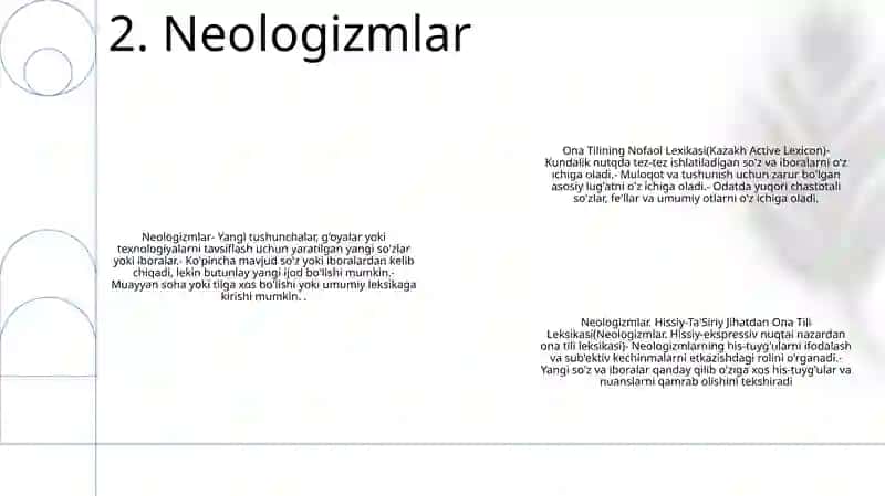 Ona Tilining Nofaol Leksikasi 3