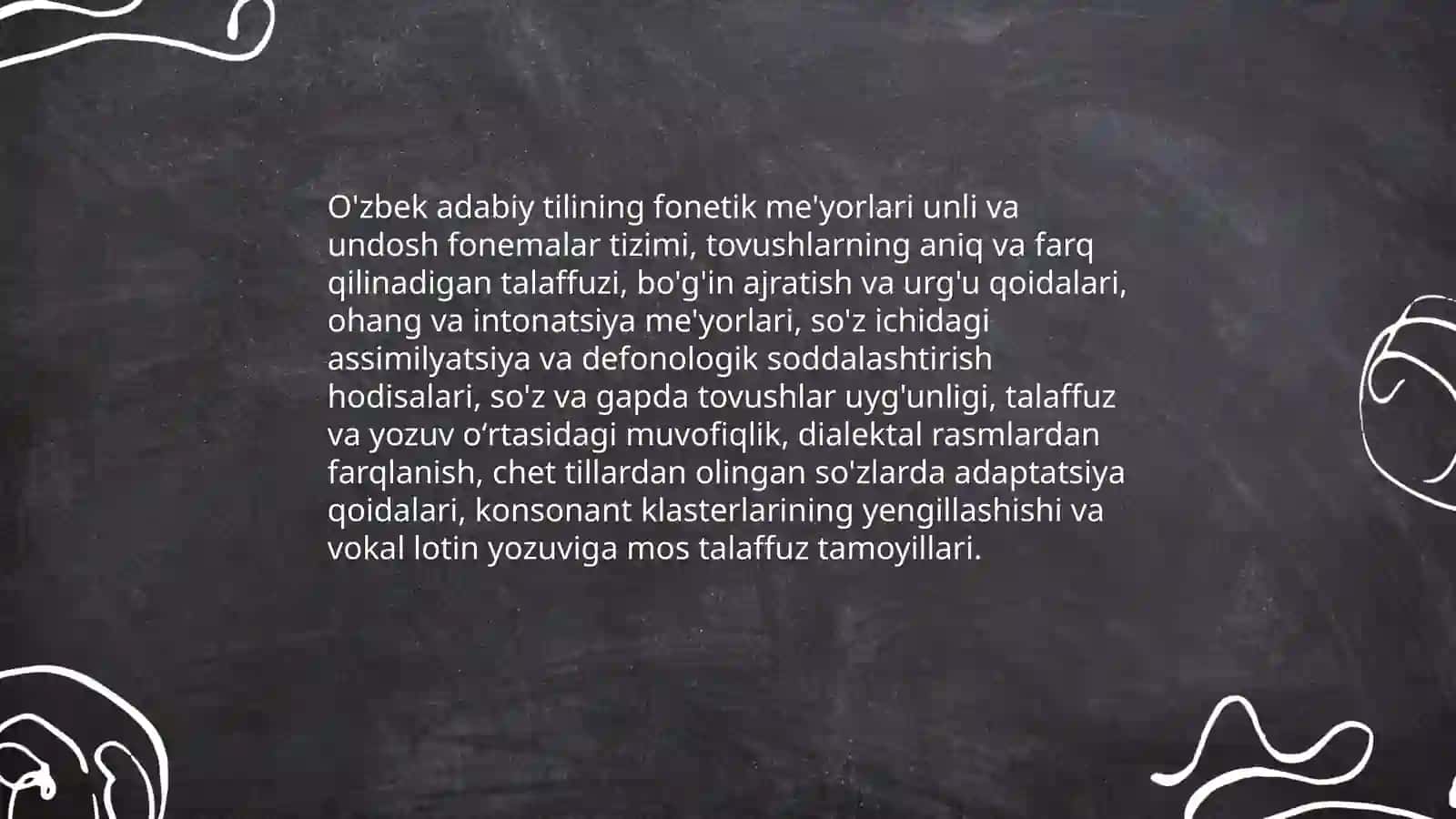 O'zbek adabiy tili me'yorlari 3