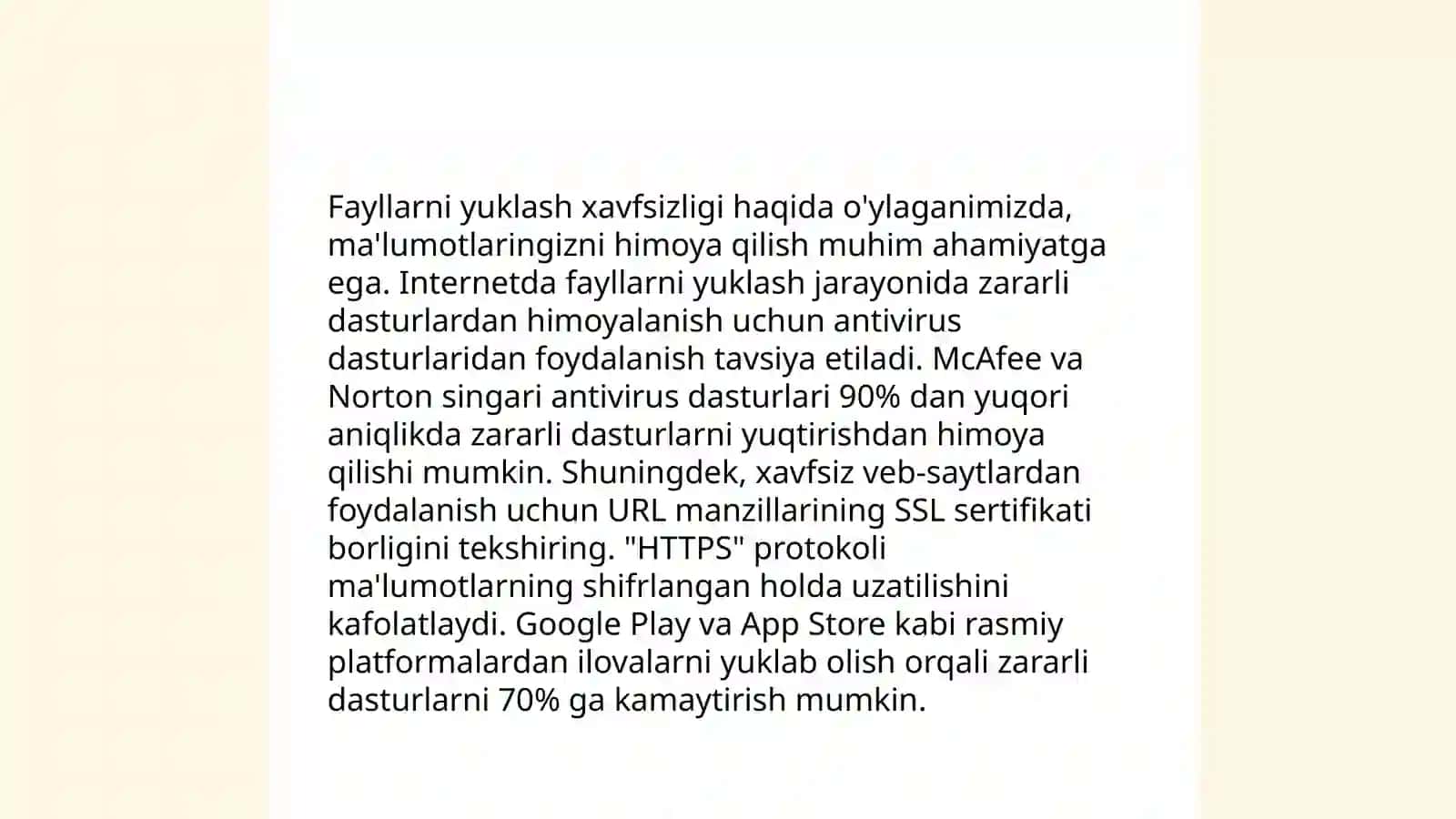 Fayllarni yuklash xavfsizligi 3