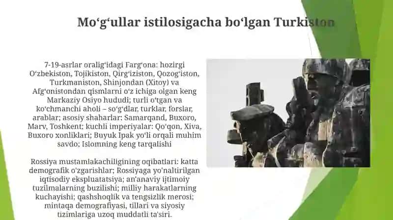 Turkiston o‘lkasida Rossiya imperiyasi mustamlaka tuzumi 3