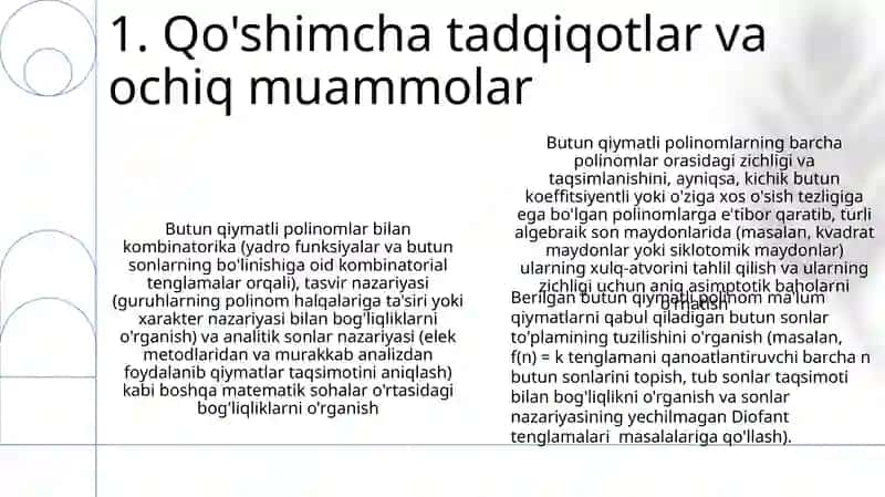 Butun qiymatli funksiyalar 3