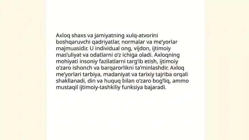 axloqning kelib chiqishi va asoslanish masalalari 3