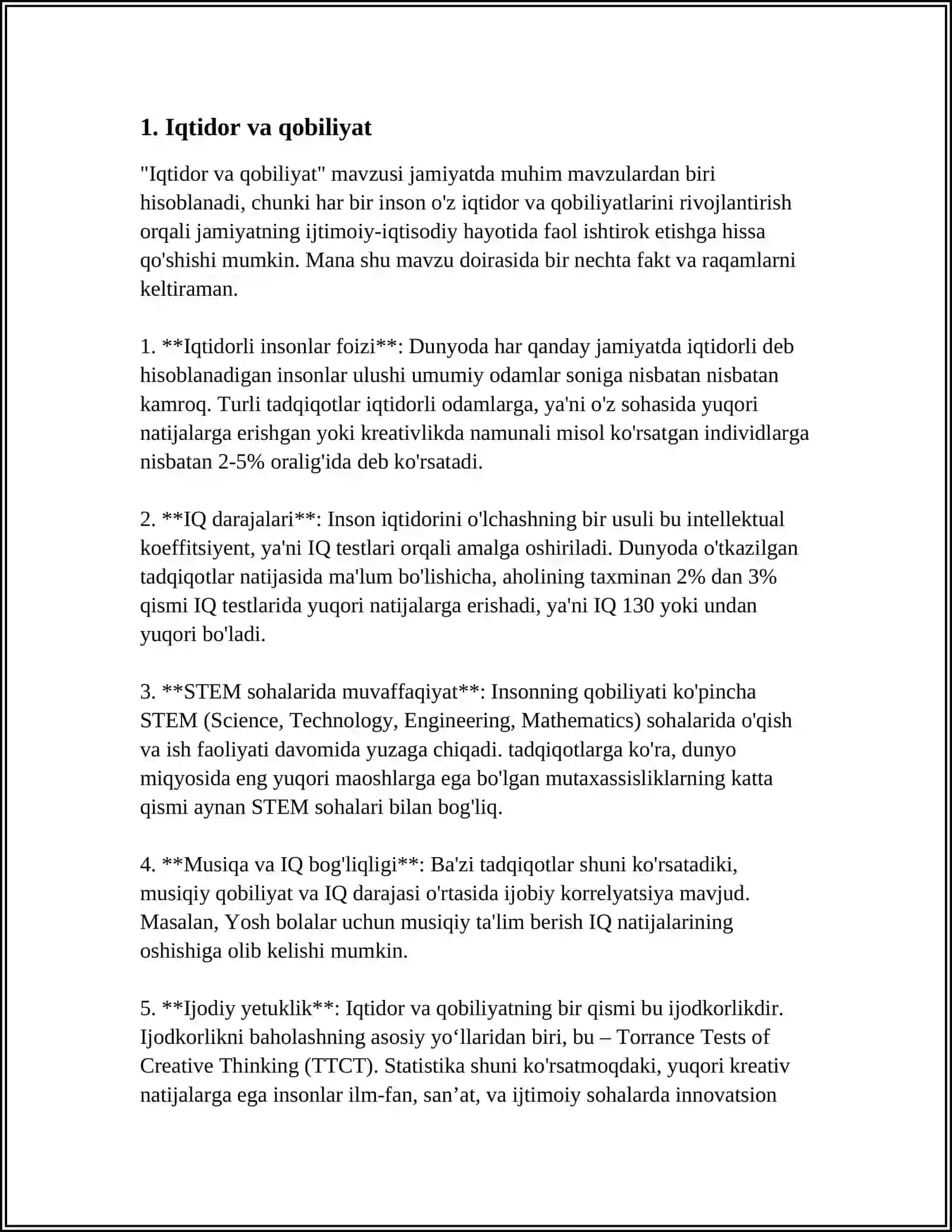 QOBILIYAT HAQIDA TUSHUNCHA 3