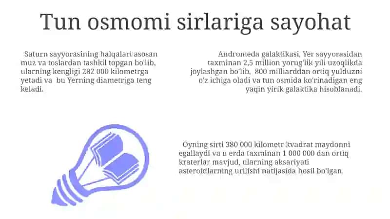 Yulduzlar va Sayyoralar 3