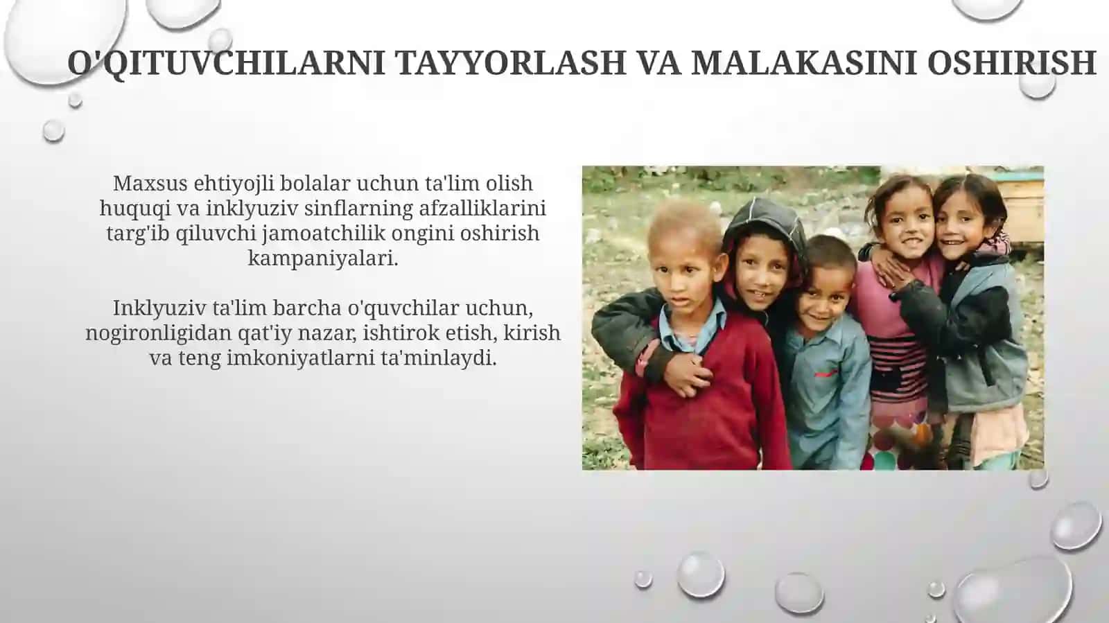 Inklyuziv Ta'lim: Mazmuni va Ahamiyati 3
