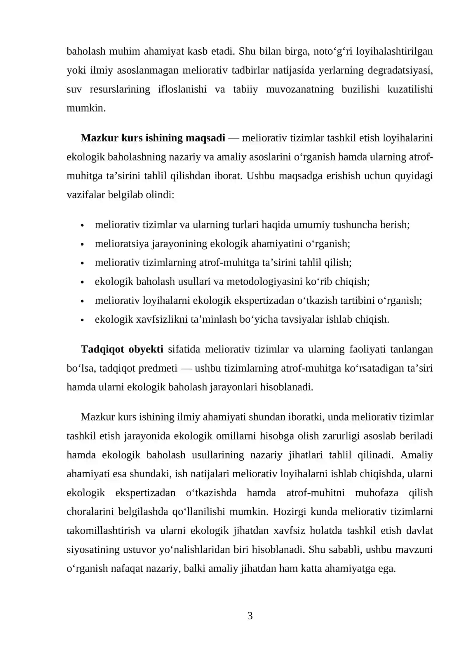MELIORATIV TIZIMLAR VA ULARNING EKOLOGIK AHAMIYATI 3
