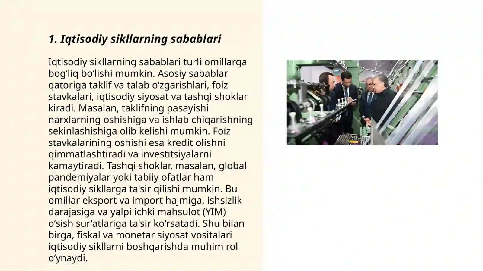 Iqtisodiy sikl nazariyalari 3