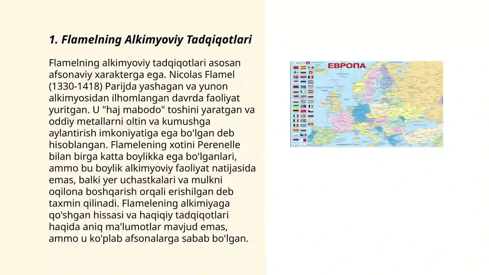 Yevropa alkimyo namoyondalari 3