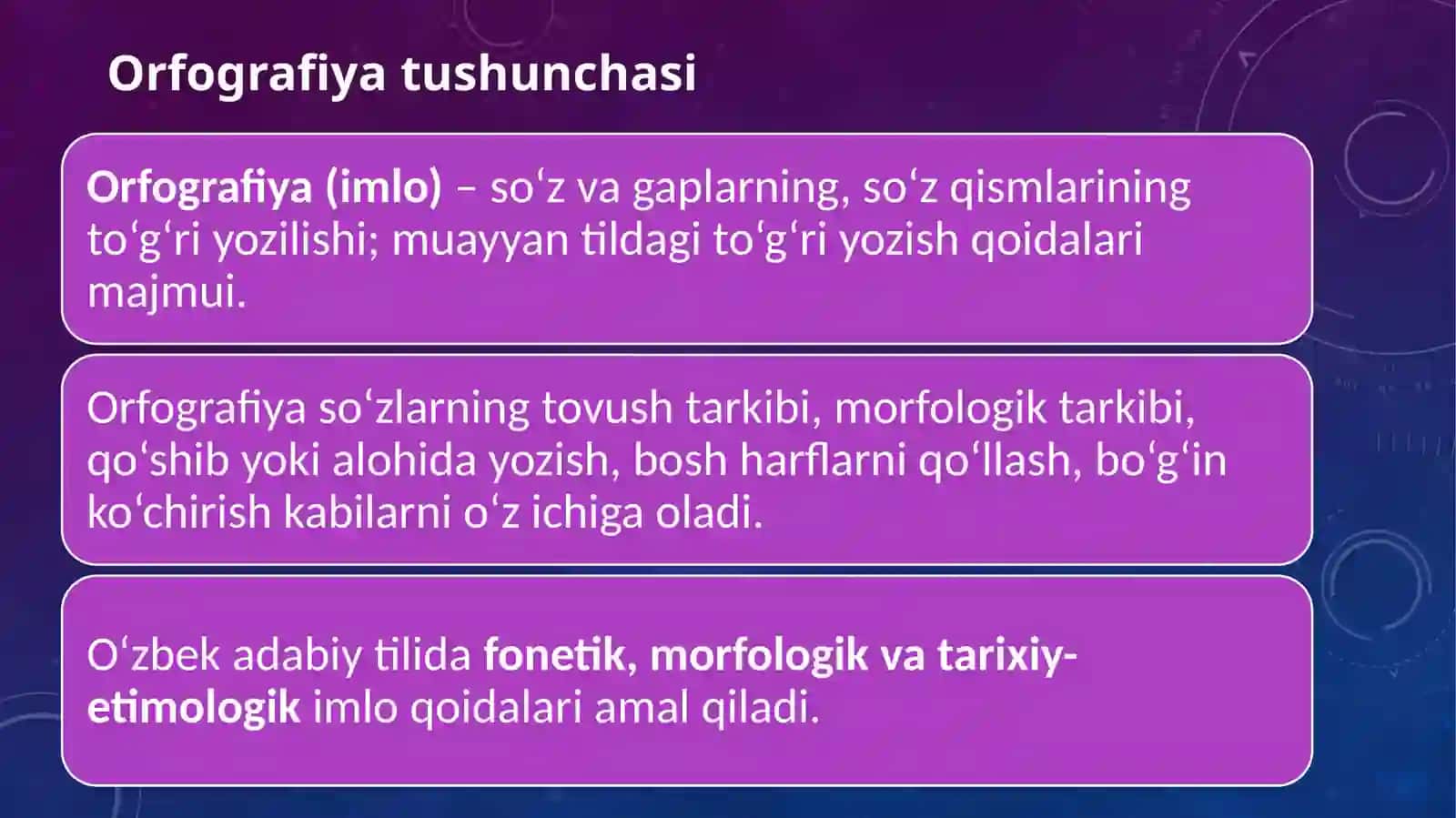 Unli va undosh tovushlarni o‘rganishda orfografik mashqlarni tashkil etish 3