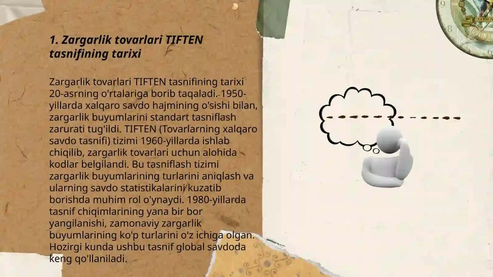 Zargarlik tovarlarini TIFTEN asosida tasniflash 3