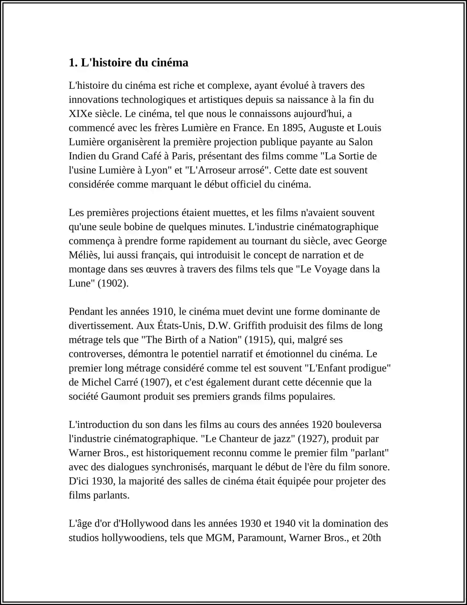 LES FILMS ET LES SÉRIES TÉLÉVISÉS 3