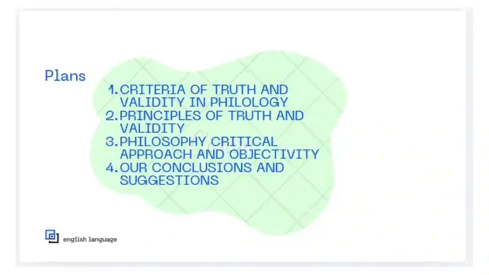 Сriteria of truth and validity in philology. 3