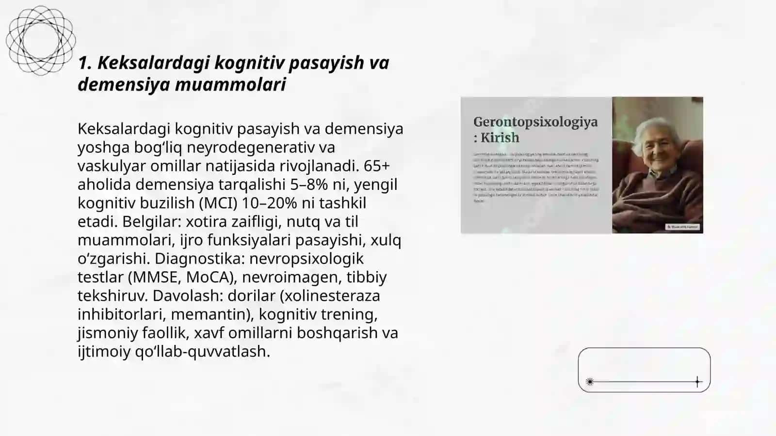 Gerontopsixologiya muomolari 3